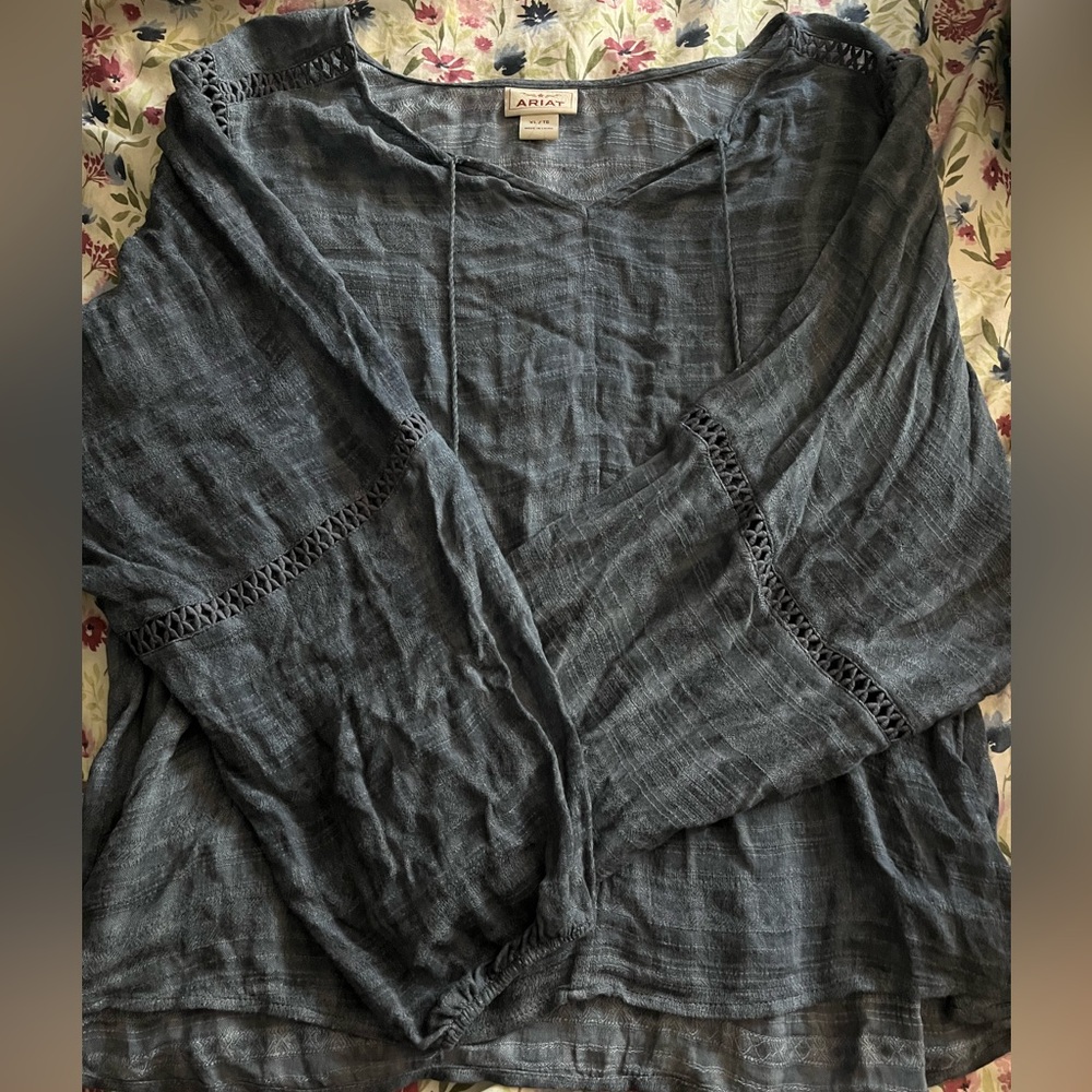 Ariat Asymmetrical Relaxed Blouse